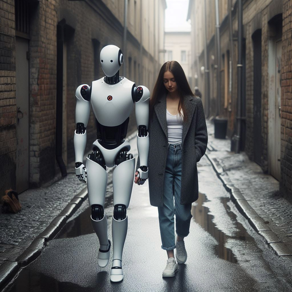 Девушка и робот